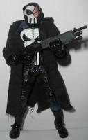 Punisher Custom Batlle Damaged Mask (Marvel Legends) Custom Action Figure