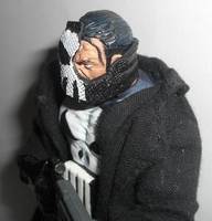 Punisher Custom Batlle Damaged Mask (Marvel Legends) Custom Action Figure