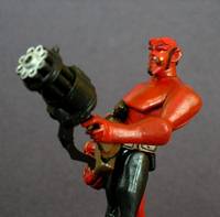 Hellboy w/ Big Baby (Justice League Unlimited) Custom Action Figure