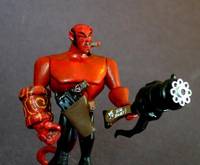 Hellboy w/ Big Baby (Justice League Unlimited) Custom Action Figure