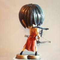 Ada Wong - Exclusive Chibi Custom Action Figure from game Resident Evil (Resident Evil) Custom Miniature / Figurine [Ada Wong]