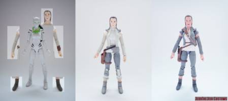 Resistance Rey (Star Wars) Custom Action Figure