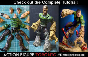 Sandman (Marvel Legends) Custom Action Figure