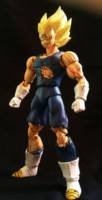 Vegeta Majin SSJ Damaged - SH Figuarts (Dragonball Z) Custom Action Figure