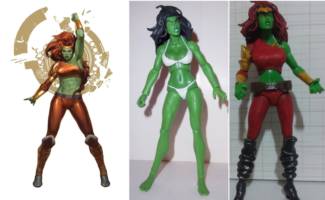 Lyra Savage She Hulk (Marvel Legends) Custom Action Figure