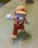 SMB3 Fire Mario (Super Mario Bros) Custom Miniature / Figurine