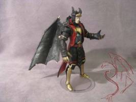 Crimson Lord Batman (DC Infinite Heroes) Custom Action Figure