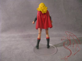 Red Son Supergirl (DC Infinite Heroes) Custom Action Figure