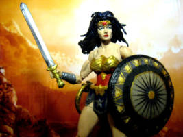 Wonder Woman - Fierce Amazon (DC Infinite Heroes) Custom Action Figure