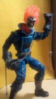Ghost Rider (Classic 70's Style) (Marvel Legends) Custom Action Figure [Johnny Blaze!]