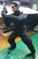 Nick Fury of S.H.I.E.L.D.  Mezco One:12 style. (Marvel) Custom Action Figure