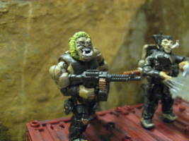 Wolverine and Sabretooth (X-Men) Custom Miniature / Figurine