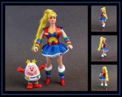 Rainbow Brite (Princess of Power style) (Crossover) Custom Action Figure [Alternate head]