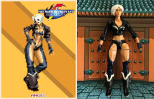 Angel (King of Fighters) Custom Action Figure
