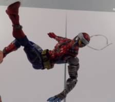 Cyborg Spiderman (Marvel Legends) Custom Action Figure