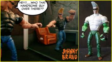 Johnny Bravo (Marvel Bravo Style) (Johnny Bravo) Custom Action Figure