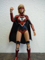 Red Lantern Supergirl (DC Icons) Custom Action Figure