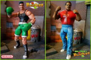 Little Mac and Doc Louis (Nintendo) Custom Action Figure