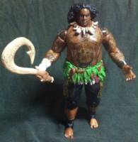 Maui the Hawaiian Demi-God (from Moana) (Misc) Custom Action Figure