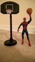1/12 Scale Basketball Hoop and Ball for Marvel Legends (Marvel Legends) Custom Diorama / Playset