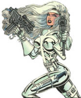 Silver Sable (Marvel Universe) Custom Action Figure