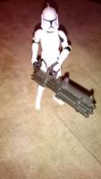 Clone Trooper Hevy (Clone Armor) (Star Wars Clone Wars) Custom Action Figure