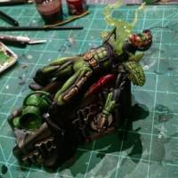 Base for Red Lantern Punisher (Punisher) Custom Diorama / Playset