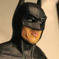 1989 Batman Head Repaint (Batman) Custom Statue / Bust