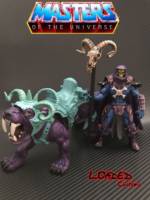 Skeletor and Panthor (Marvel Universe) Custom Action Figure
