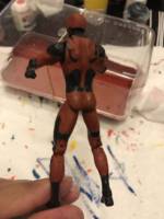 Netflix Daredevil Second Suit (Marvel) Custom Action Figure [Back]