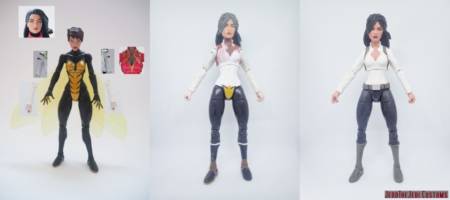 Talia al Ghul (Batman) Custom Action Figure [Talia al Ghul custom action figure before and after]