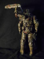 Dystopian one man band mercenary (Cyborgs) Custom Action Figure