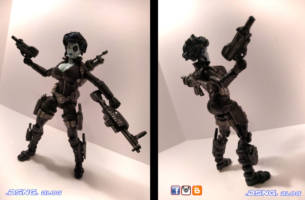 Domino (Marvel Legends) Custom Action Figure