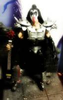 Gene Siimmons " The Demon" KISS (Rock Stars) Custom Action Figure