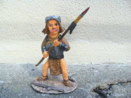 Battle Of The Mounds, Armored Akiro The Wizard (Conan) Custom Miniature / Figurine