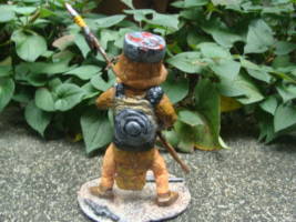 Battle Of The Mounds, Armored Akiro The Wizard (Conan) Custom Miniature / Figurine