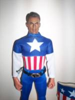 Steve Rogers: Captain America: USO tour uniform (Captain America) Custom Action Figure