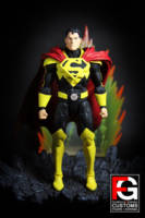 Yellow Lantern Superman (DC Direct) Custom Action Figure
