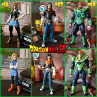 DBZ Android  # 17, 18 and 16 (Marvel Legends Style) (Dragonball Z) Custom Action Figure