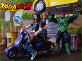 DBZ Android  # 17, 18 and 16 (Marvel Legends Style) (Dragonball Z) Custom Action Figure