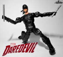 Daredevil Black (Marvel Legends) Custom Action Figure