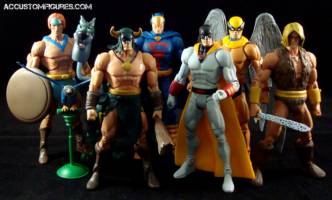Blue Falcon and Dynomutt (Hanna-Barbera) (Space Ghost) Custom Action Figure