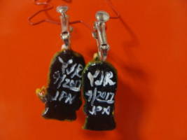 Enik and Sleestak Earrings (Fantasy) Custom Other