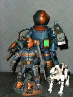 Deathstroke's Terminator-bot (Teenage Mutant Ninja Turtles) Custom Action Figure