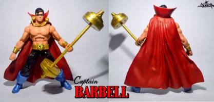 Captain Barbell (Marvel Legends) Custom Action Figure