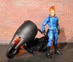 Ghost Rider w/ Motorcycle (Repaint) (Marvel Legends) Custom Action Figure