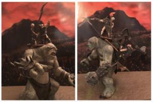 Dol Guldur - Catapult Troll (Hobbit) Custom Action Figure