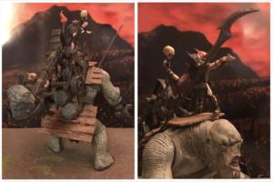 Dol Guldur - Catapult Troll (Hobbit) Custom Action Figure