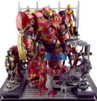 The Mechanic's Garage (Iron Man) Custom Diorama / Playset