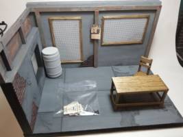 Apartment / Punisher Hideout / Armory Diorama (Marvel) Custom Diorama / Playset